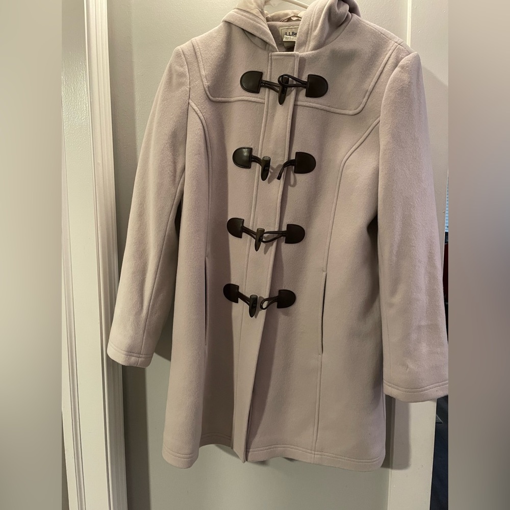 LL Bean premium lambswool coat.